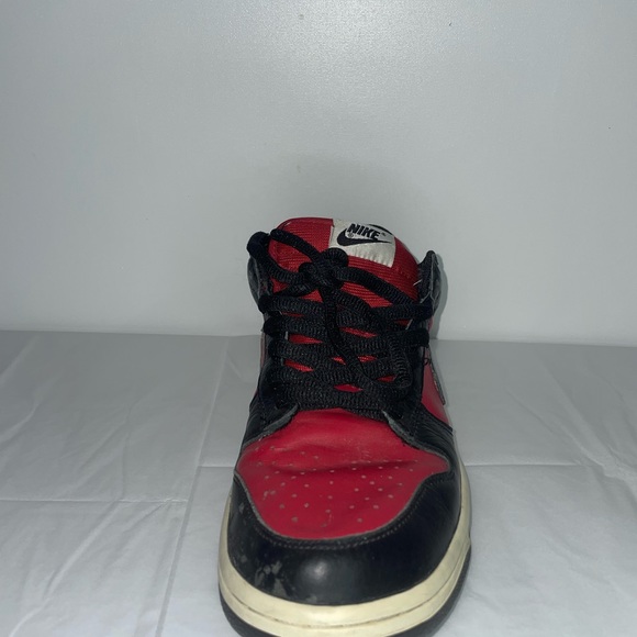 Nike Dunk Low varsity red black (2010) no box rare collection shoes - Picture 10 of 16